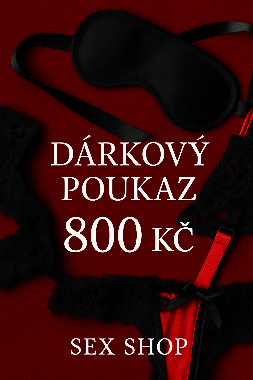 Dárkový kupón 800kč