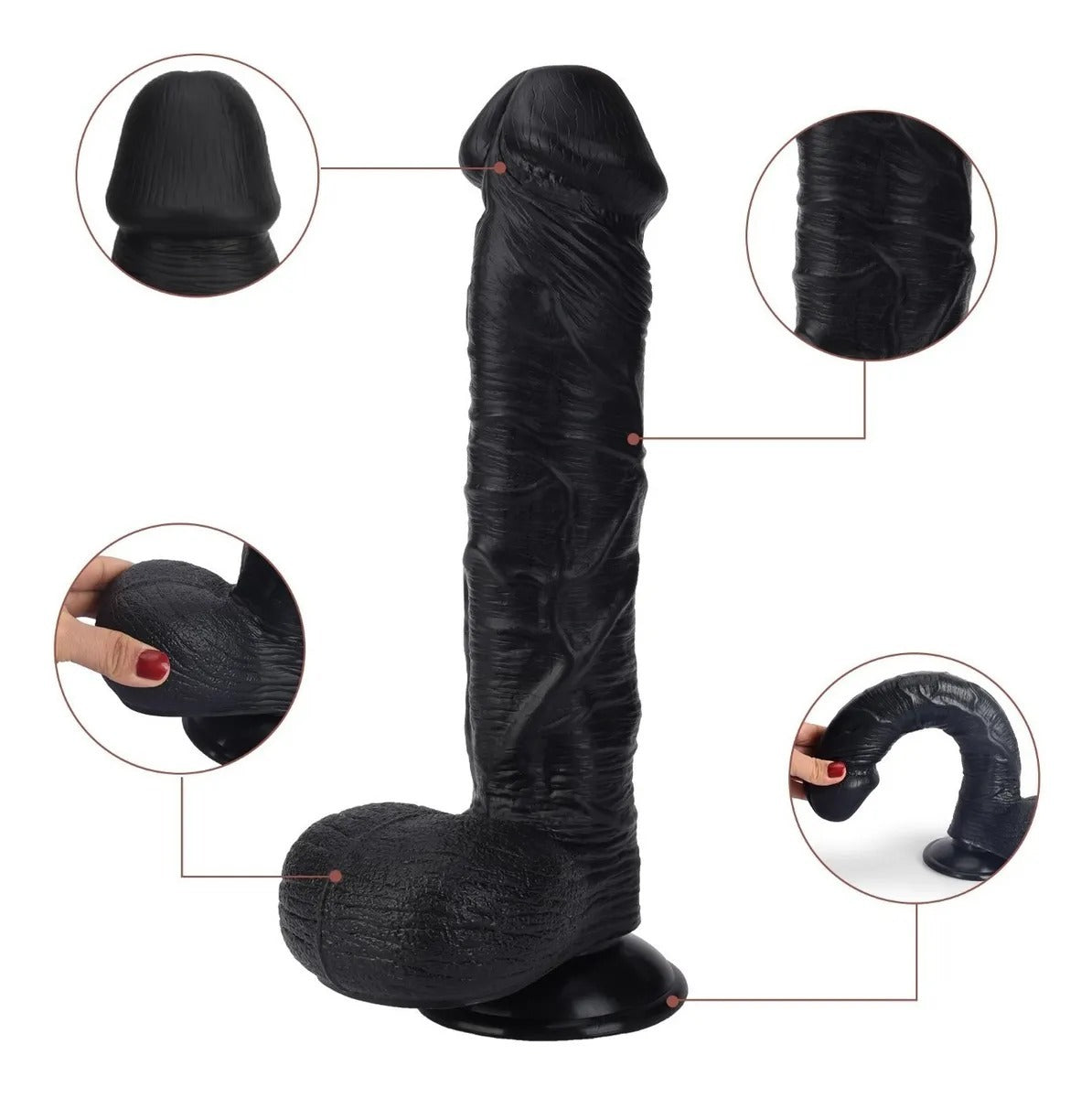 Lancovo Dildo s přísavkou