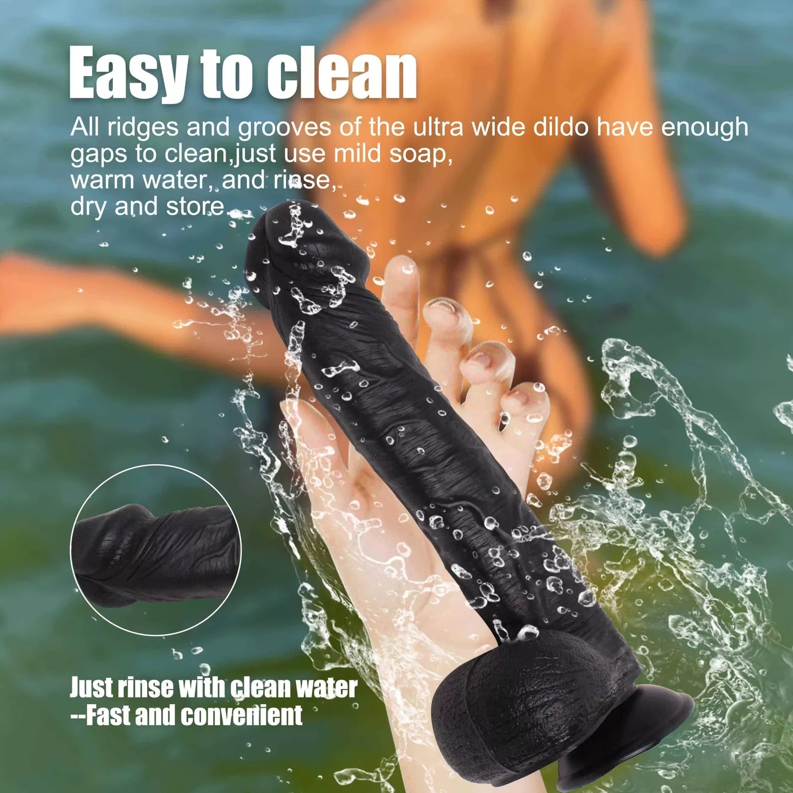 Lancovo Dildo s přísavkou