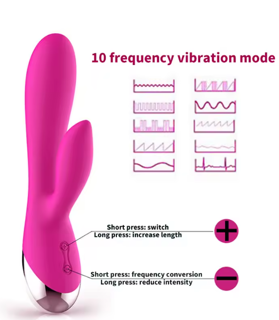 Luxusní vibrátor s výstupkem na klitoris